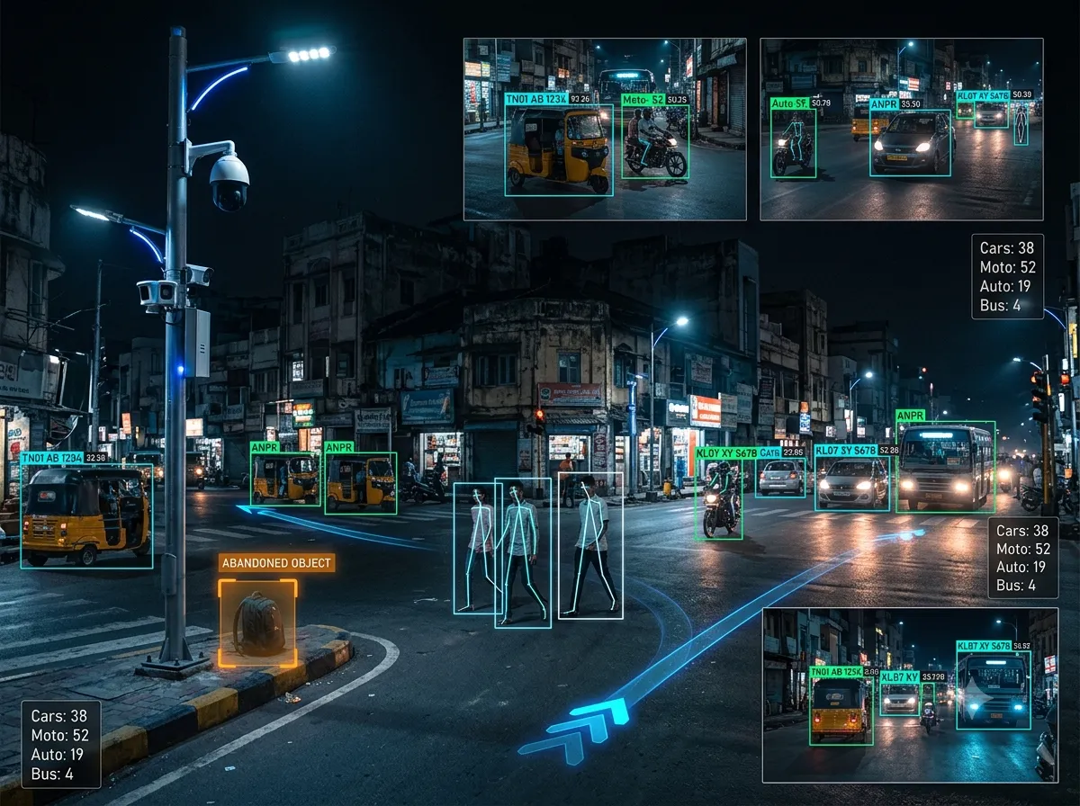 AI Urban Surveillance Video Analytics